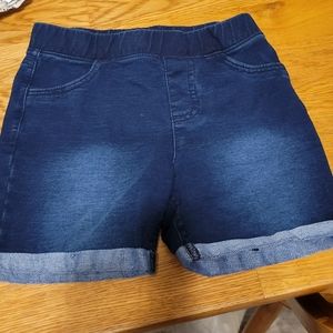 Jumping Beans girls shorts, size 7, dark wash